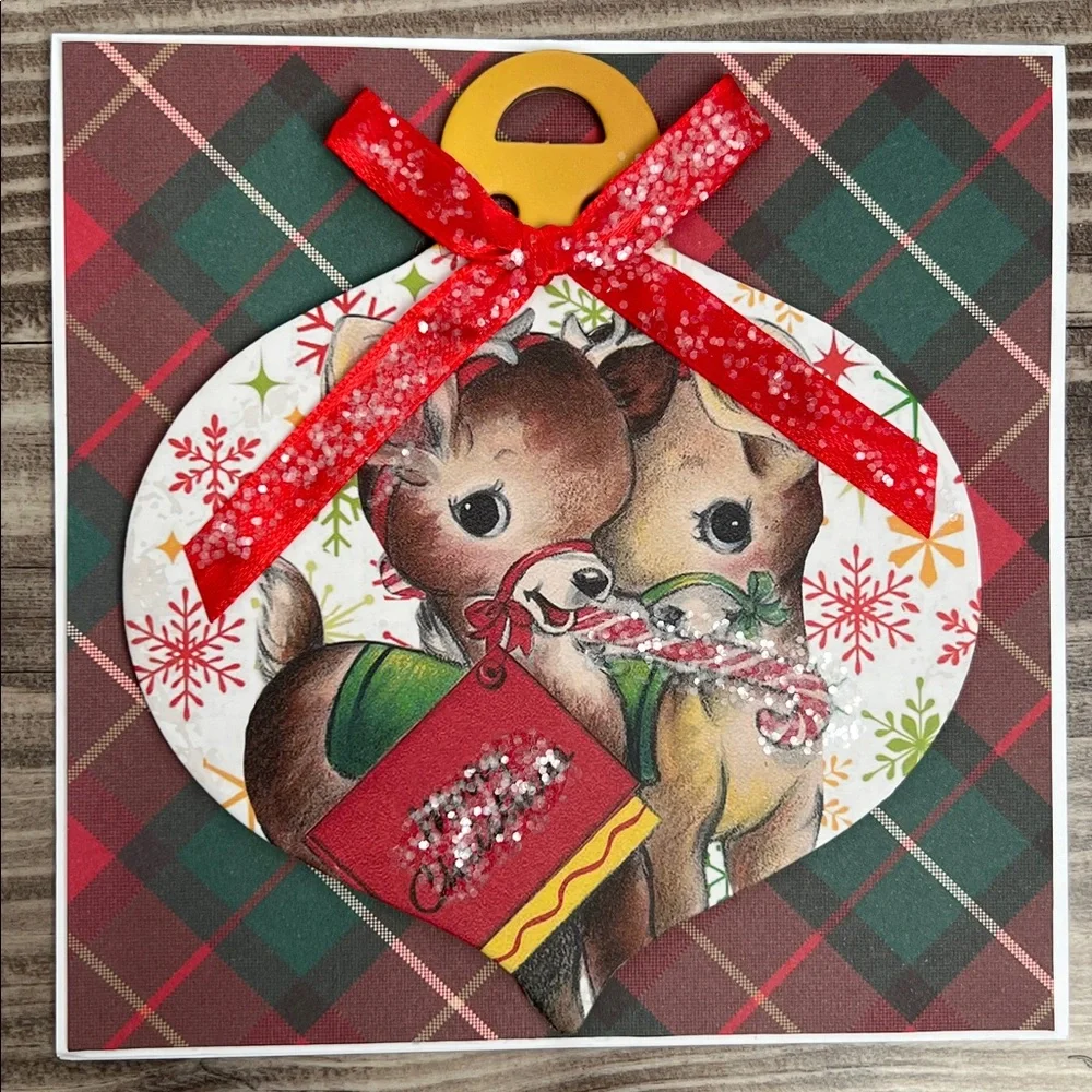 Handmade Christmas and Holiday Cards Set of 20 5.5”x5.5”Includes Envelopes